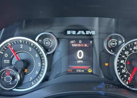 2023 Ram 1500 from USA, damaged, VIN 1C6SRFMT0PN620941